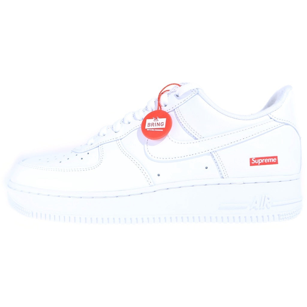 NIKE(ナイキ) × SUPREME AIR FORCE 1 LOW CU9225-100 シュプリーム エアフォースワンロー ローカットスニーカー ホワイト US10/28cm