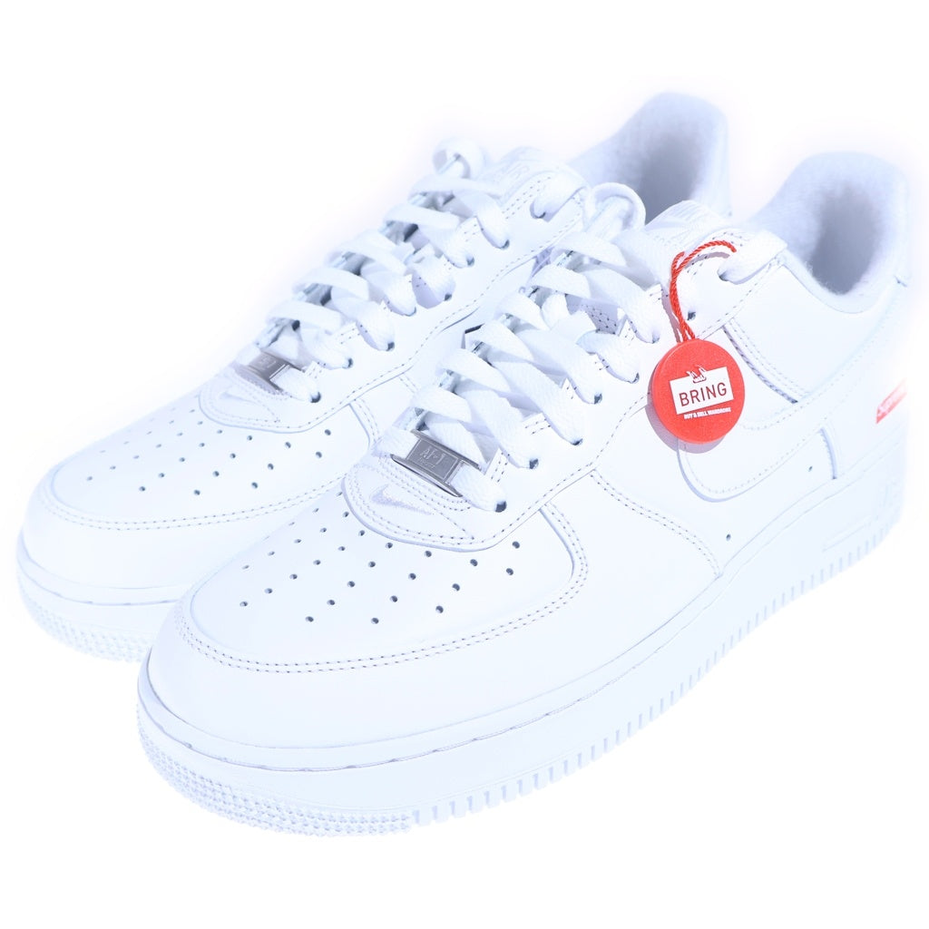 NIKE(ナイキ) × SUPREME AIR FORCE 1 LOW CU9225-100 シュプリーム エアフォースワンロー ローカットスニーカー ホワイト US10/28cm