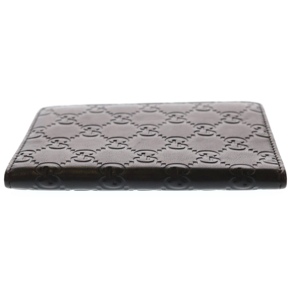 GUCCI(グッチ) シマ カードケース パスポートケース ブラウン 247261