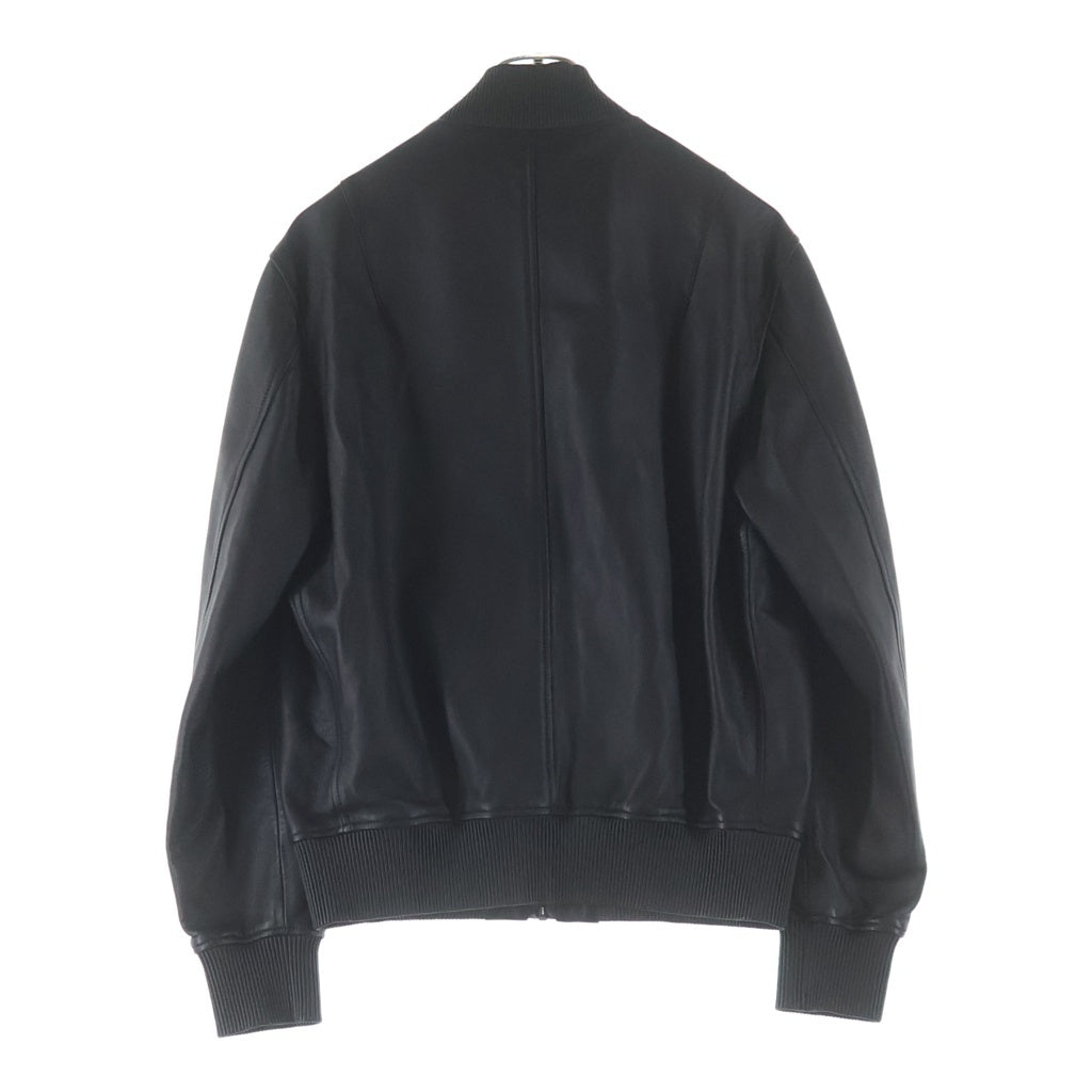 GIVENCHY(ジバンシィ) ジップアップ ラムレザー ボンバージャケット ブルゾン ブラック BM00K660TC