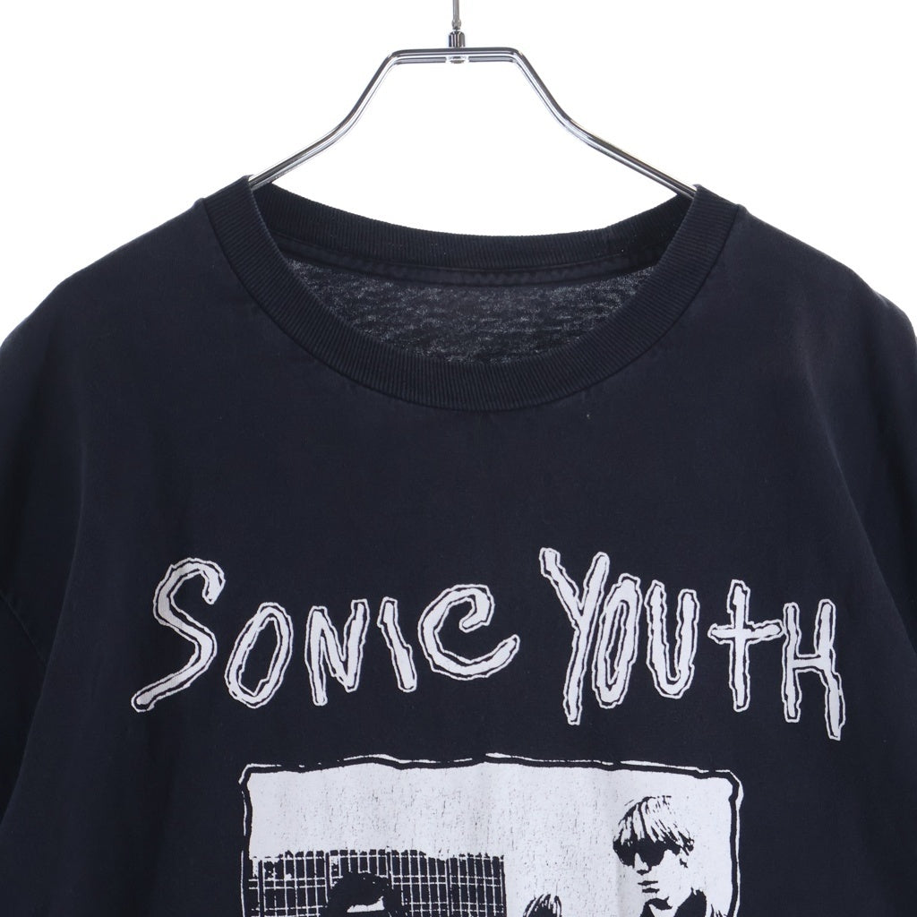 VINTAGE(ヴィンテージ) 90S VINTAGE SONIC YOUTH SISTER ヴィンテージ ソニックユース シスター フォトプリント クルーネック 半袖Tシャツカットソー ブラック