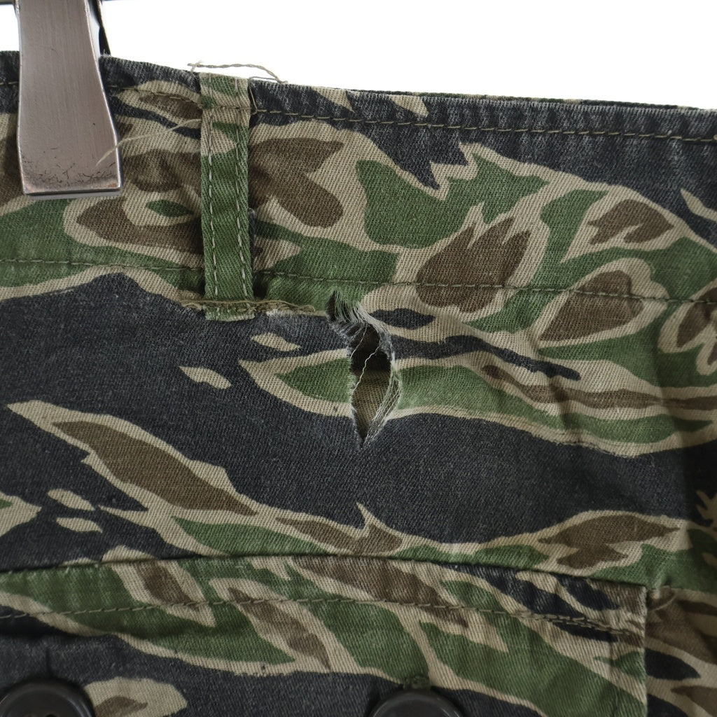 VINTAGE(ヴィンテージ) 60S VINTAGE MILITARY Tiger Stripe Pants ヴィンテージ ミリタリー タイガーカモ ストライプ ベイカー ファティーグ ロングパンツ カーキ