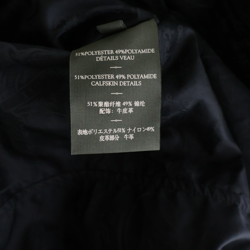 Berluti(ベルルッティ) スクリット カリグラフィ ジップアップ ナイロン ジャケット ブラック R14OBU48PABY
