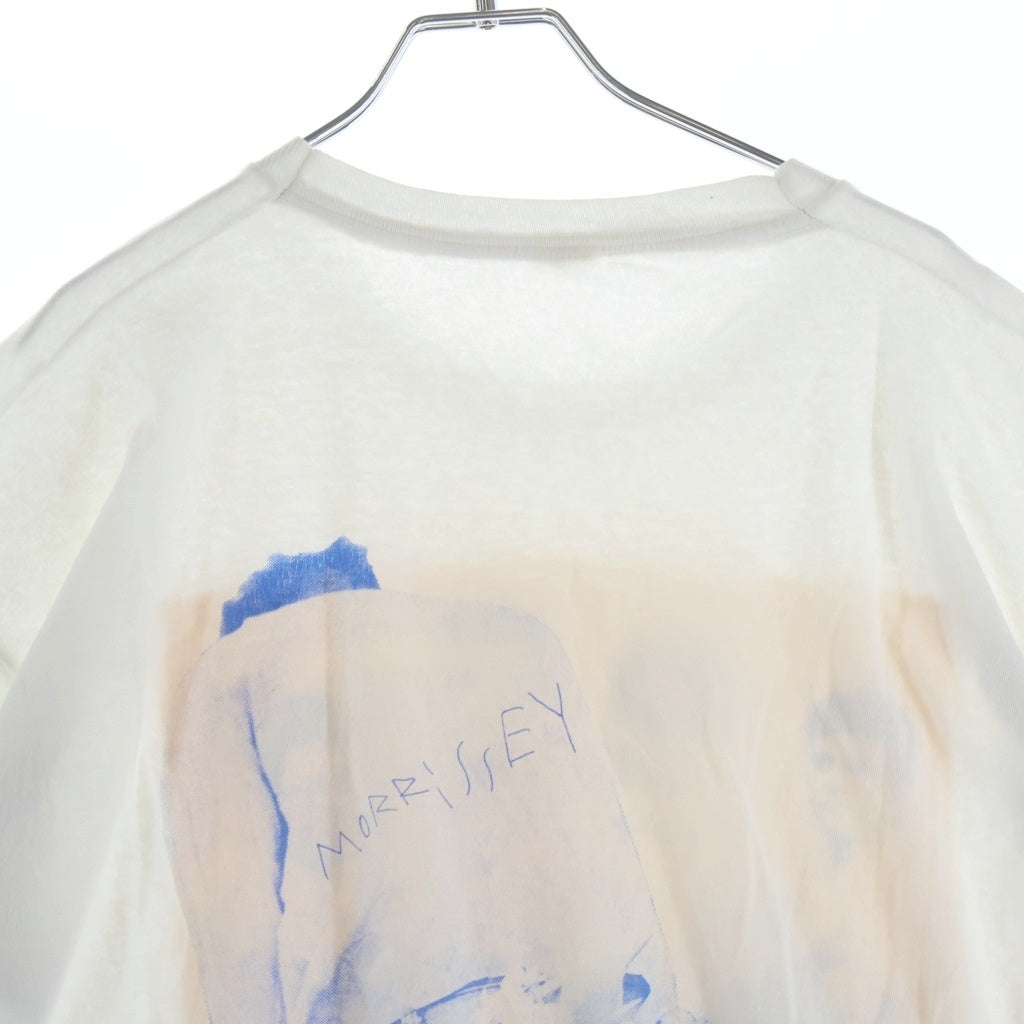 VINTAGE(ヴィンテージ) 90S VINTAGE THE SMITHS ROUGH TRADE ヴィンテージ ザ スミス ラフ トレード 両面プリント 半袖Tシャツカットソー ホワイト