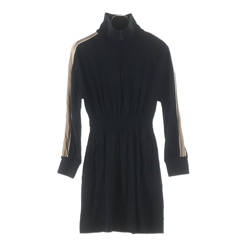 MONCLER(モンクレール) 21AW ABITO ハーフ ジップアップ トラック ジャケット/ワンピース ブラック G20932G00008 54A22 レディース
