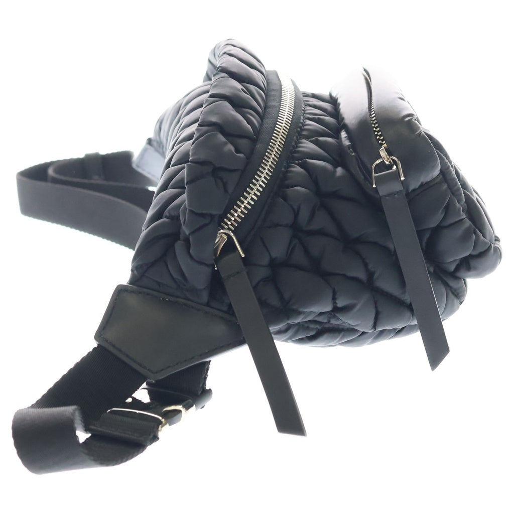 MONCLER(モンクレール) 22AW FELICIE キルティング ナイロン ウエスト ショルダーバッグ ブラック H109B5M00002 M1693