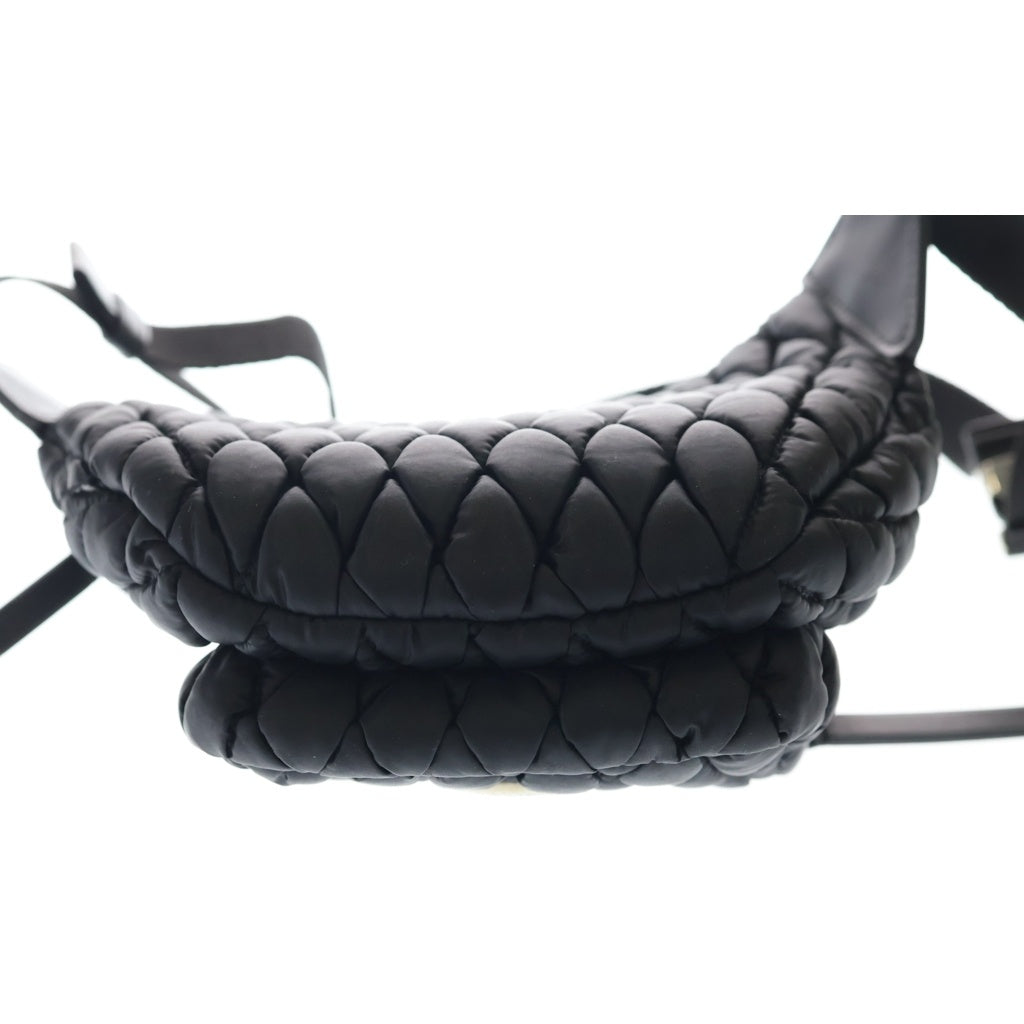 MONCLER(モンクレール) 22AW FELICIE キルティング ナイロン ウエスト ショルダーバッグ ブラック H109B5M00002 M1693