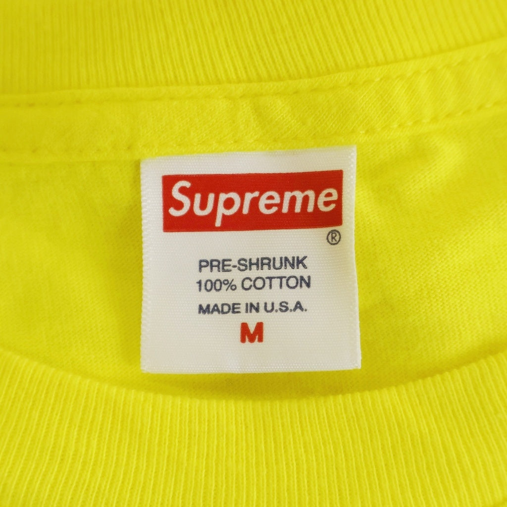 SUPREME(シュプリーム) 19AW Bandana Box Logo Tee バンダナ ボックスロゴ プリント クルーネック 半袖Tシャツ カットソー イエロー