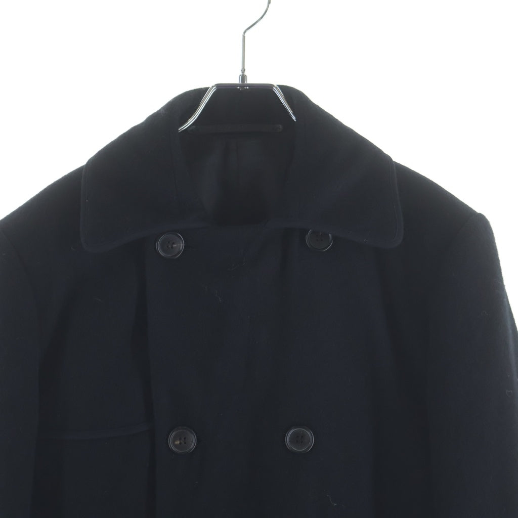 NO BRAND(ノーブランド) KRIS VAN ASSCHE(クリス ヴァン アッシュ)ウール トレンチコート ブラック 1179-343-3010