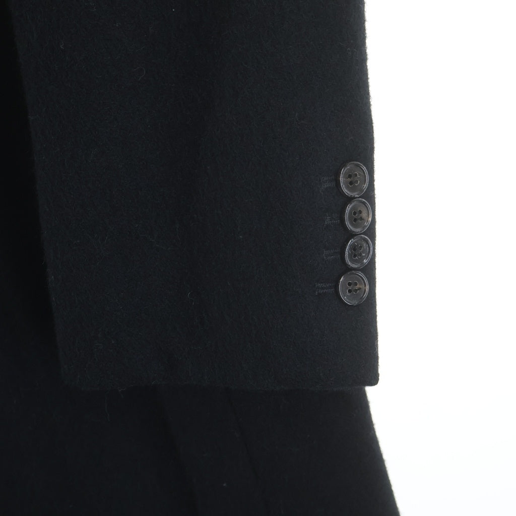 NO BRAND(ノーブランド) KRIS VAN ASSCHE(クリス ヴァン アッシュ)ウール トレンチコート ブラック 1179-343-3010