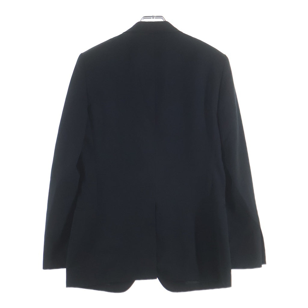 JOHN LAWRENCE SULLIVAN(ジョンローレンスサリバン) WOOL 2B SINGLE BREASTED JACKET ウール シングルブレスト テーラードジャケット スラックスパンツ ブラック セットアップ JLS-01-09 JLS-01-08