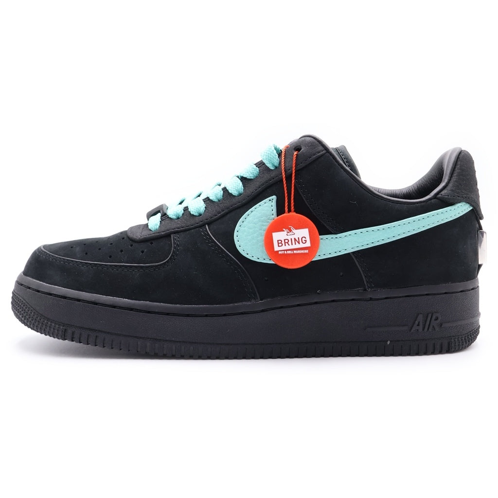 NIKE(ナイキ) ×TIFFANY&CO AIR FORCE 1 LOW 1837 BLACK DZ1382-001 ティファニー エアフォース1 ローカットスニーカー ブラック US8/26cm