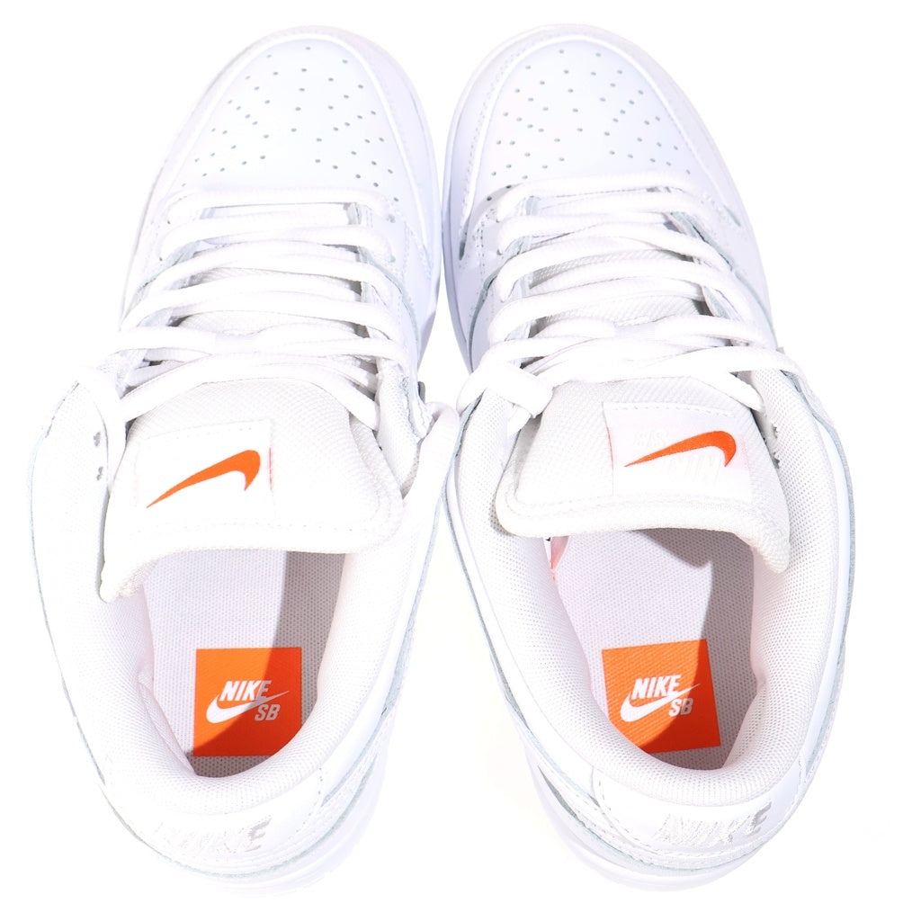 NIKE SB(ナイキエスビー) Dunk LOW PRO ISO Triple White FJ1674-100 ダンク ローカットスニーカー プロ ISO トリプルホワイト US6.5/24.5cm レディース