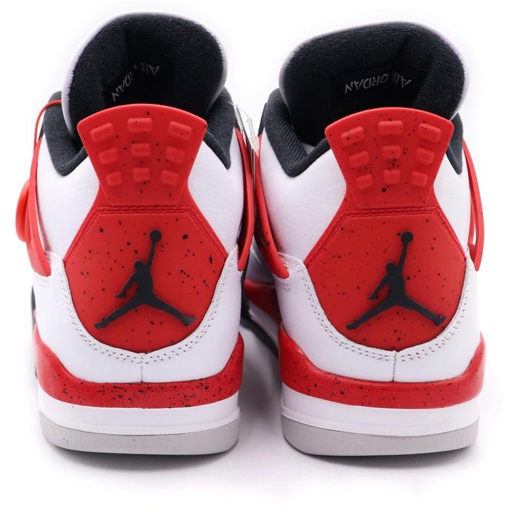 NIKE(ナイキ) AIR JORDAN 4 Retro Red Cement DH6927-161 エアジョーダン4 レトロ レッドセメント エアジョーダン ハイカットスニーカー ホワイト/レッド US7/25cm