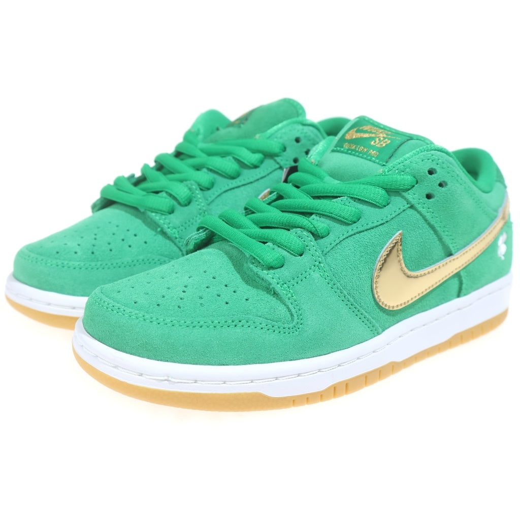 NIKE SB(ナイキエスビー) DUNK LOW St. Patrick's Day/Shamrock BQ6817-303 ダンク ローカットスニーカー セント・パトリックス・デイ/シャムロック グリーン US6.5/24.5cm レディース