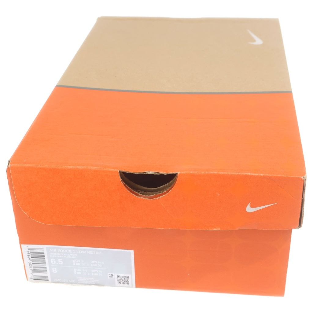 NIKE(ナイキ) AIR FORCE 1 Low Color of the Month University Blue DM0576-400 エアフォース1 ローカットスニーカー カラー オブ ザ マンス US6.5/24.5cm レディース