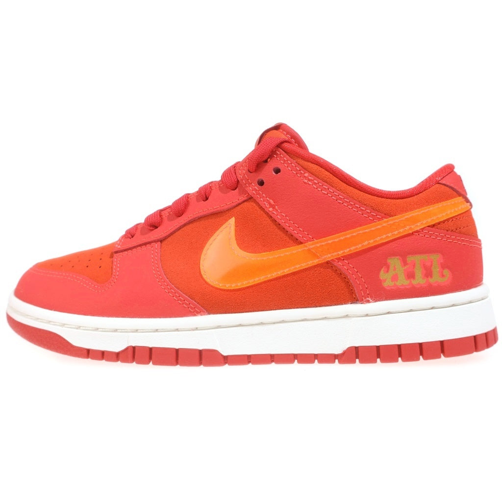 NIKE(ナイキ) DUNK LOW ATL FD0724-657 ダンク ローカットスニーカー レッド US6.5/24.5cm レディース