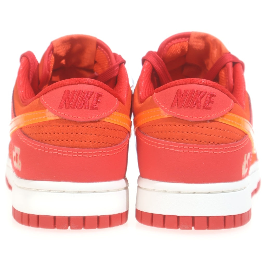 NIKE(ナイキ) DUNK LOW ATL FD0724-657 ダンク ローカットスニーカー レッド US6.5/24.5cm レディース