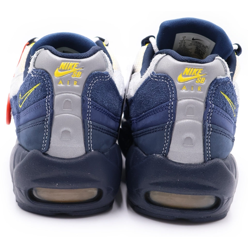 NIKE SB(ナイキエスビー) ×Eric Koston AIR MAX 95 Obsidian and Speed Yellow エリック・コストン エアマックス95 ローカットスニーカー US7/25cm HQ8492-400