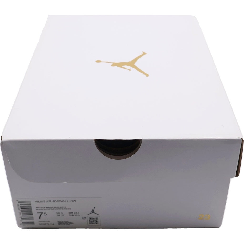 NIKE(ナイキ) Womens AIR JORDAN 1 Low Marina Blue DC0774-114 ウィメンズ エアジョーダン1 ローカットスニーカー マリーナブルー US7.5/24.5cm レディース
