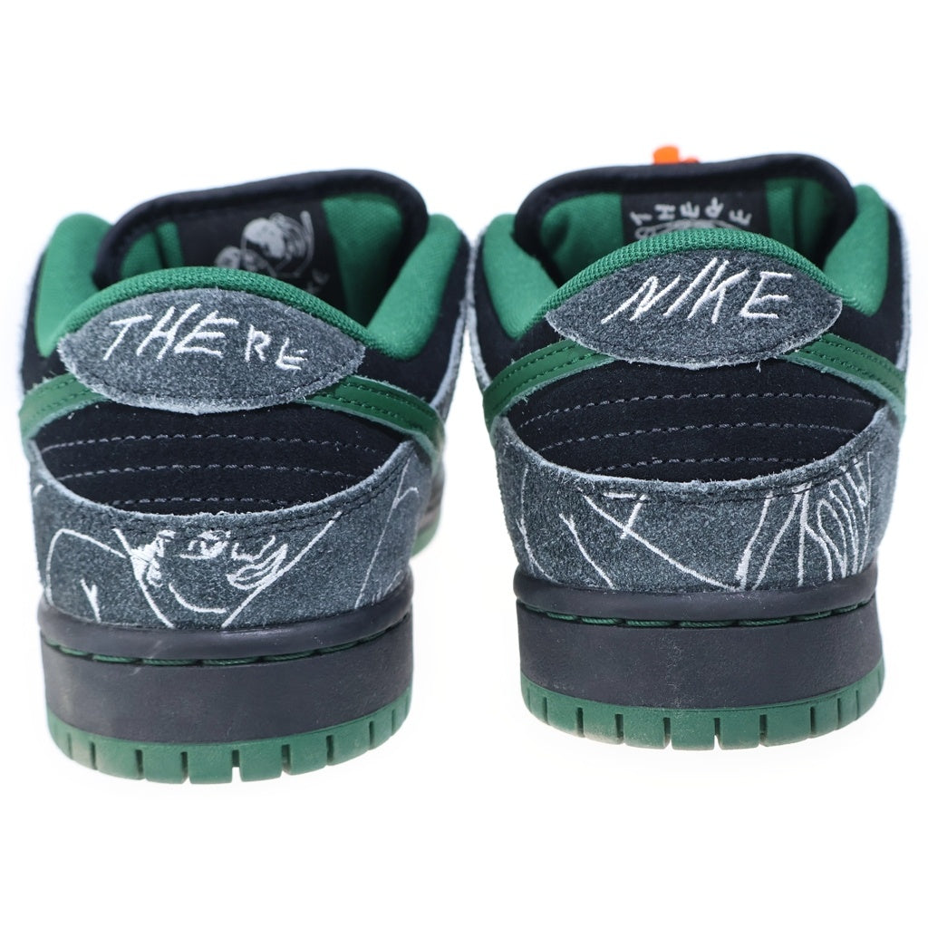 NIKE SB(ナイキエスビー) ×There Skateboards Dunk Low Pro HF7743-001 ゼアスケートボード ローカットスニーカー グリーン/グレー US6.5/24.5cm レディース