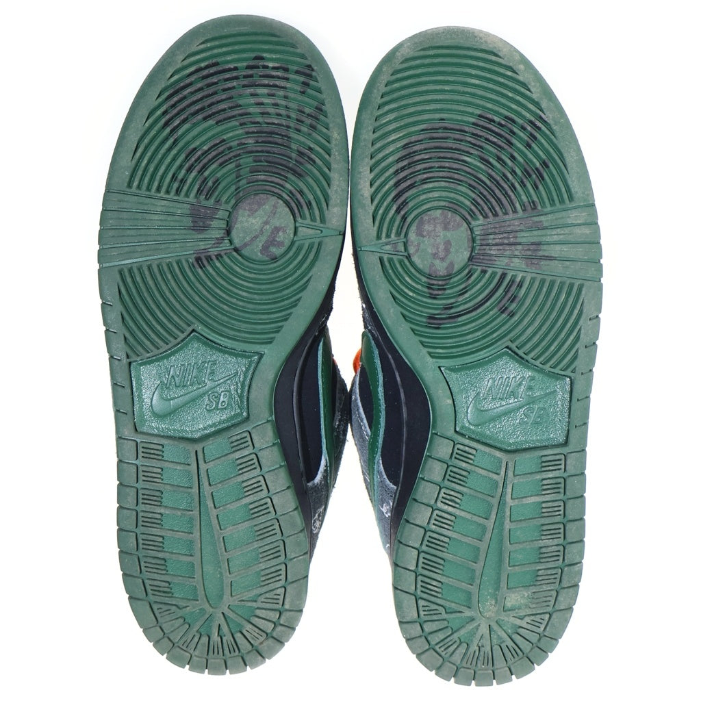 NIKE SB(ナイキエスビー) ×There Skateboards Dunk Low Pro HF7743-001 ゼアスケートボード ローカットスニーカー グリーン/グレー US6.5/24.5cm レディース