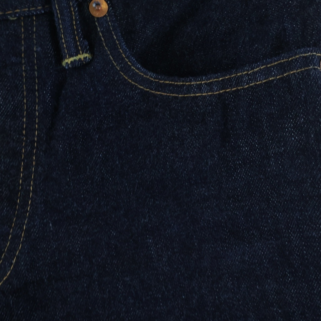 RRL(ダブルアールエル) SLIM NARROW スリム ナロー セルビッチ ボタンフライ デニムパンツ インディゴ 782704456001