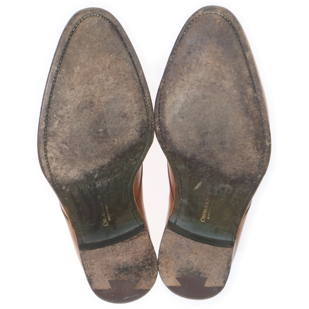 Crockett&Jones(クロケットアンドジョーンズ) MORETON モールトン レザー ダービードレス シューズ ブラウン