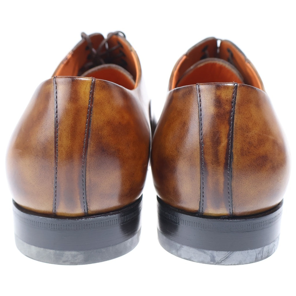Santoni(サントーニ) ストレートチップ レザー ビジネスシューズ ドレスシューズ ブラウン 6365