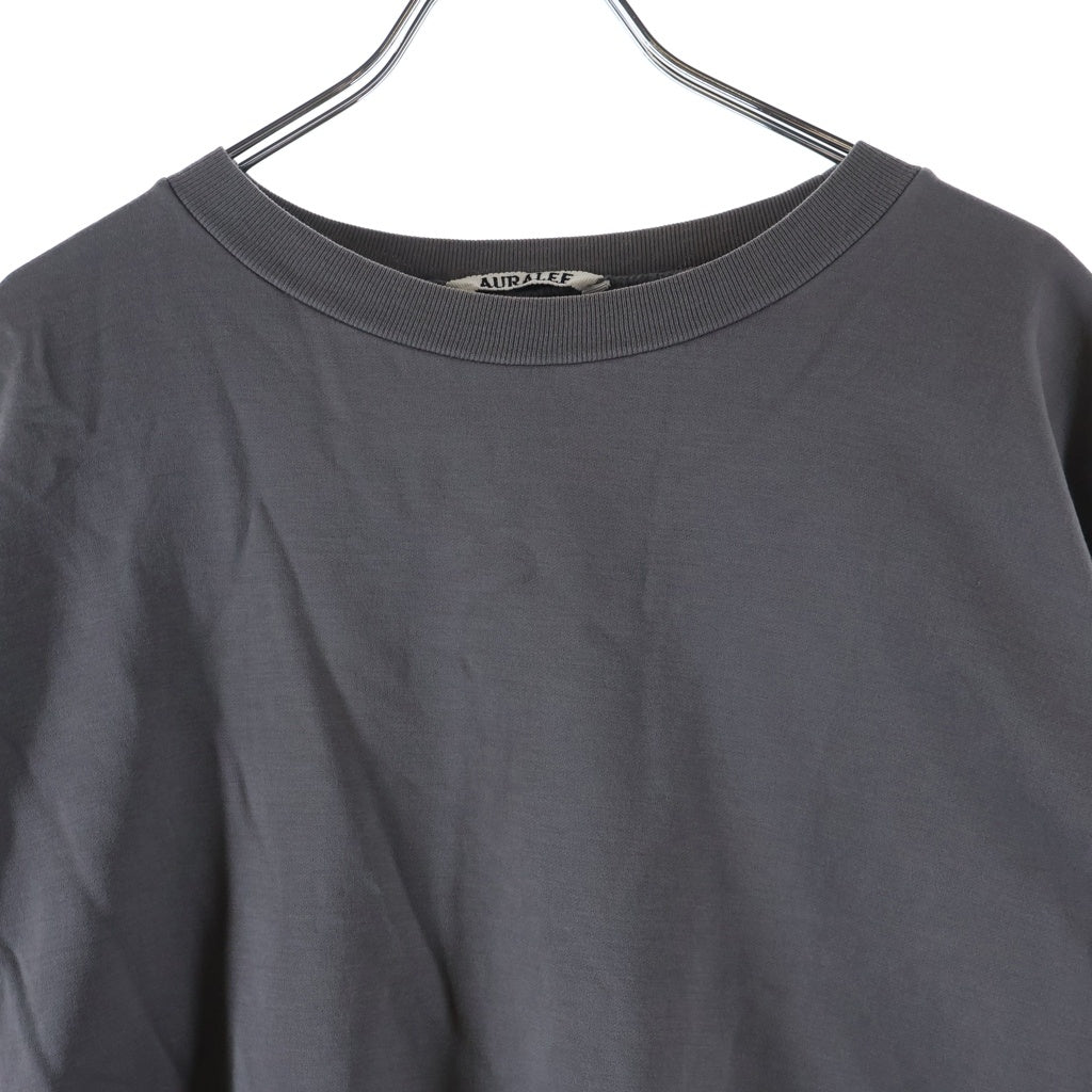 AURALEE(オーラリー) 21AW ELASTIC HIGH GAUGE SWEAT P/O エラスティックハイゲージ スウェット トレーナー カーキ A21AP01NU