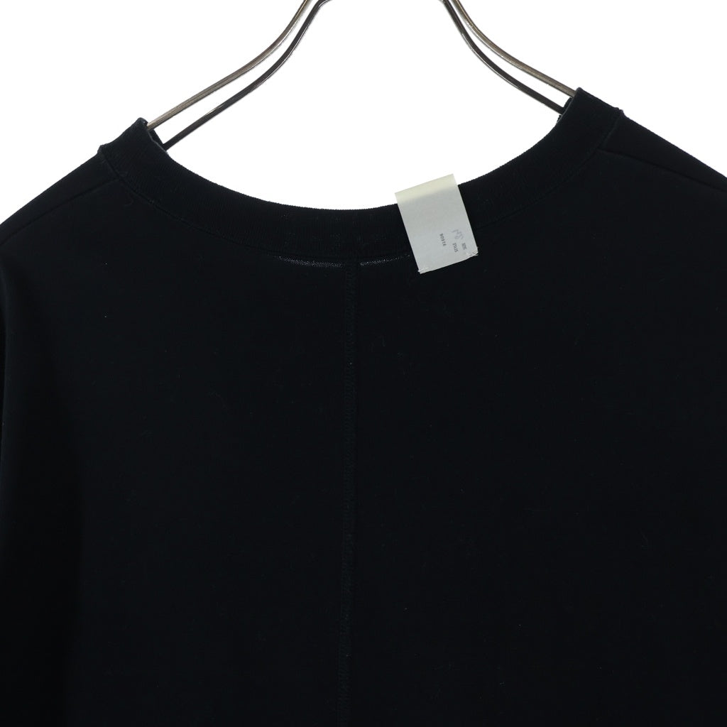 N.HOOLYWOOD(エヌハリウッド) 24AW COMPILE LINE Garment Dyed Over Size Tee オーバーサイズ 半袖Tシャツ コンパイルライン ブラック