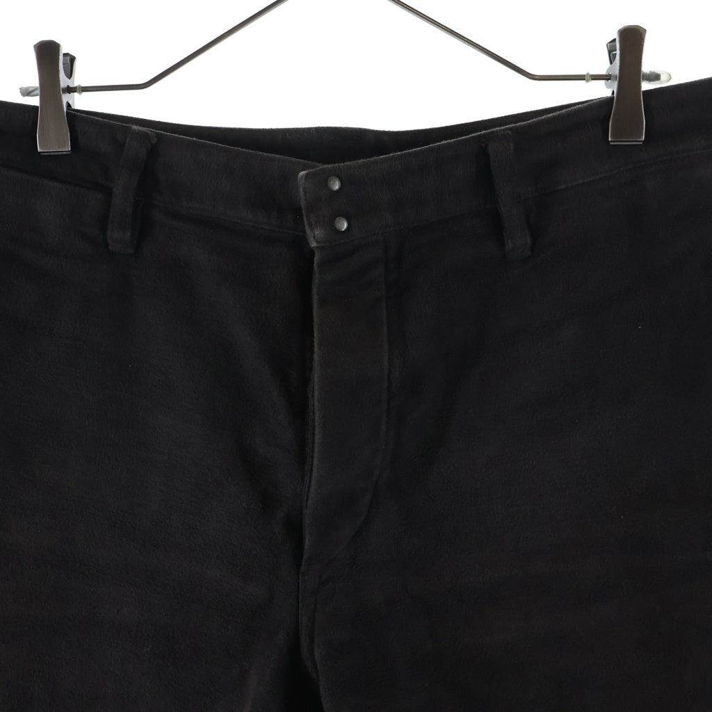 VISVIM(ヴィスヴィム) 19SS PASTORAL SHORTS ヘビーオンス コットン ショーツ ハーフパンツ チャコールグレー