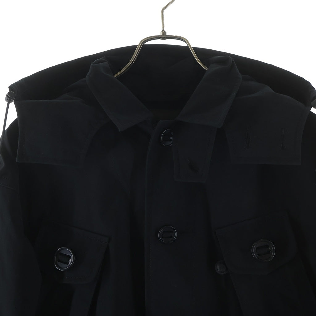 DAIWA PIER39(ダイワ ピアサーティナイン) Tech Canadian Fatigue Jacket ファティーグ フィールドジャケット ブラック BJ-26022