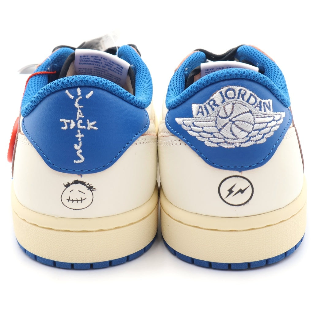 NIKE(ナイキ) ×TRAVIS SCOTT FRAGMENT DESIGN AIR JORDAN 1 LOW DM7866-104 トラヴィススコット フラグメント エアジョーダン 1 ローカットスニーカー US8.5/26.5cm
