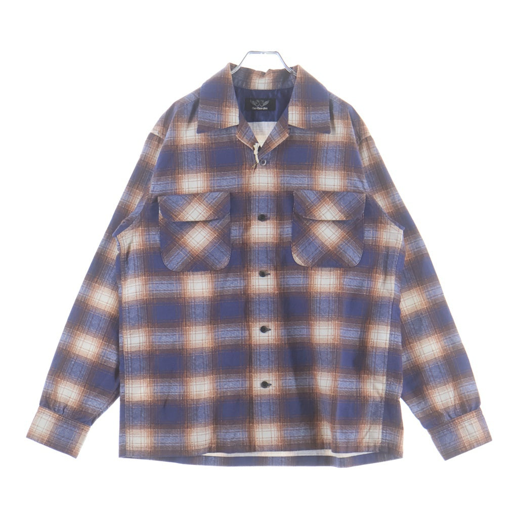 SUBCULTURE(サブカルチャー) ×BerBerJin COTTON CHECKSHIRT 