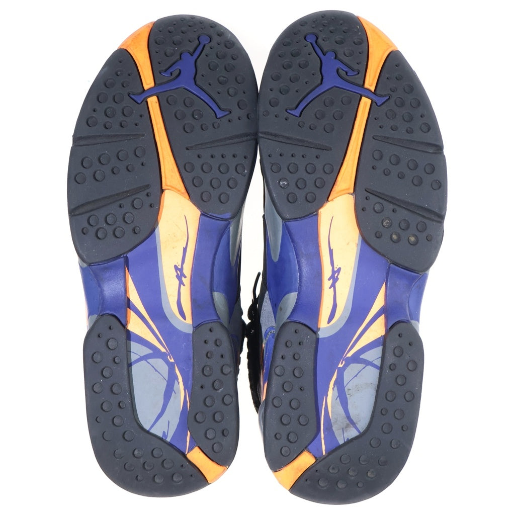 NIKE(ナイキ) AIR JORDAN 8 RETRO Phoenix Suns エアジョーダン レトロ フェニックス サンズ ハイカットスニーカー ブラック US9/27cm 305381-043
