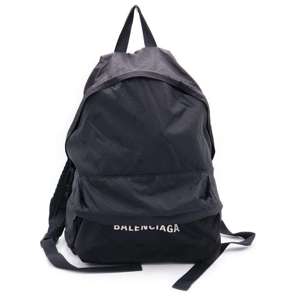 BALENCIAGA(バレンシアガ) ロゴプリント リュックサック バッグパック