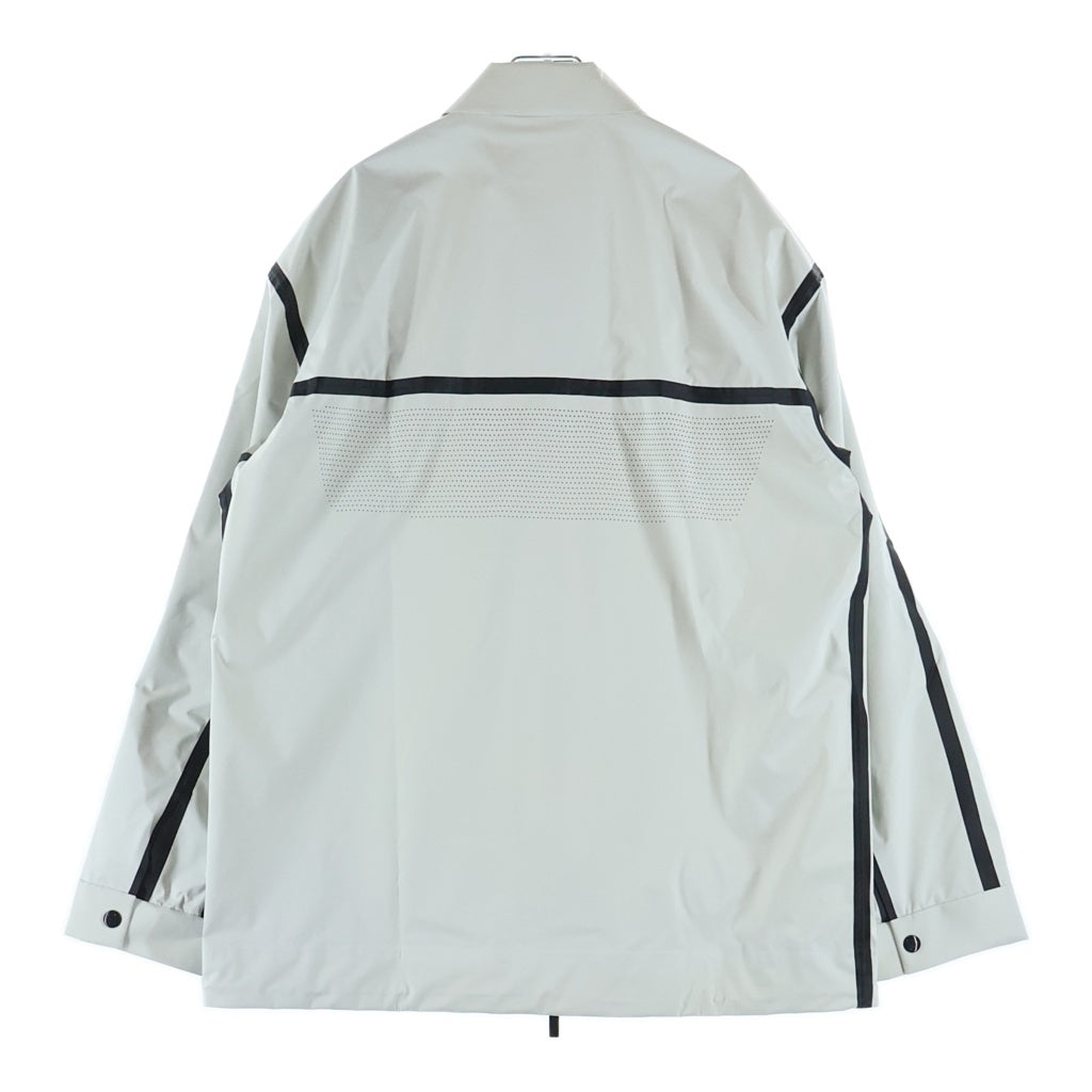 PRADA SPORT(プラダ スポーツ) 23SS ポケットラバーロゴ ジップアップ ジャケット ホワイト SC638
