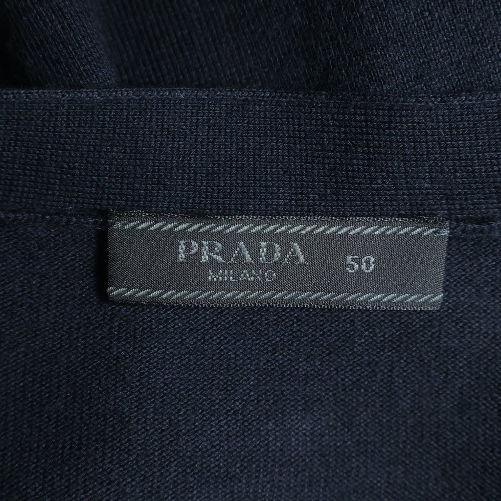 PRADA(プラダ) 17AW カシミヤブレンドニットカーディガン ネイビー SMC497