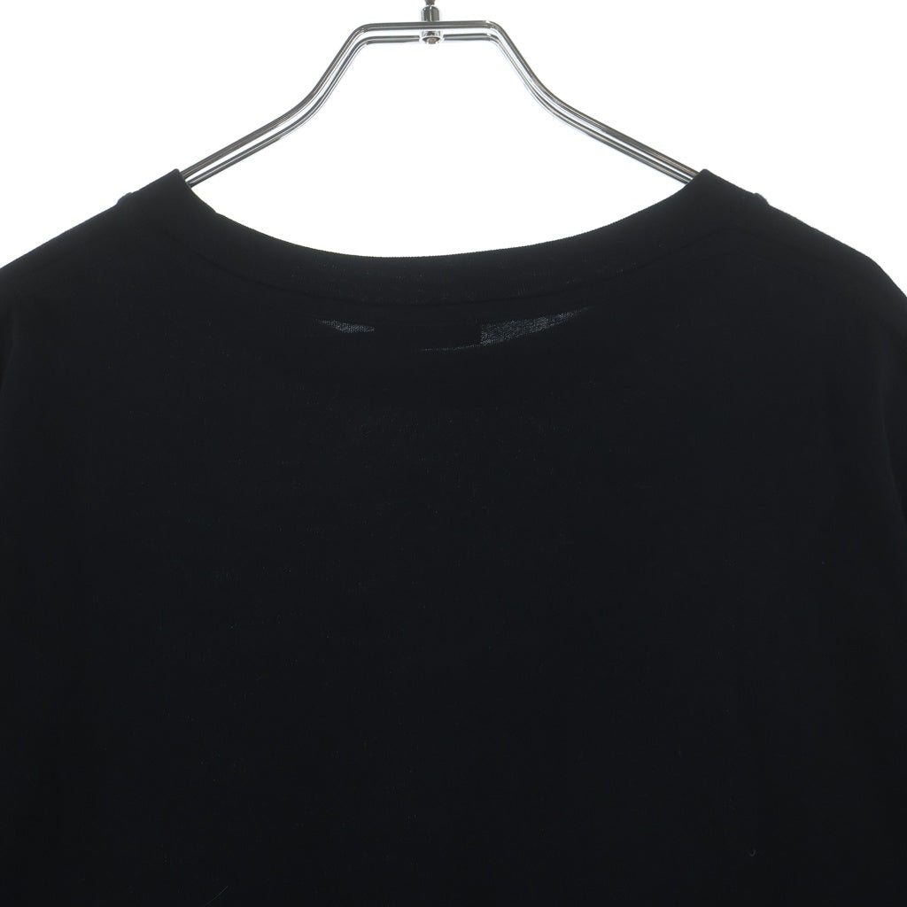 MONCLER(モンクレール) 19AW ×FRAGMENT MAGLIA フラグメント ロゴプリント 半袖Tシャツ カットソー ブラック E209U8005350 8392B