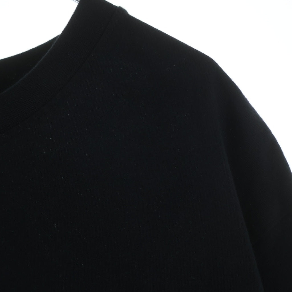 MONCLER(モンクレール) 19AW ×FRAGMENT MAGLIA フラグメント ロゴプリント 半袖Tシャツ カットソー ブラック E209U8005350 8392B