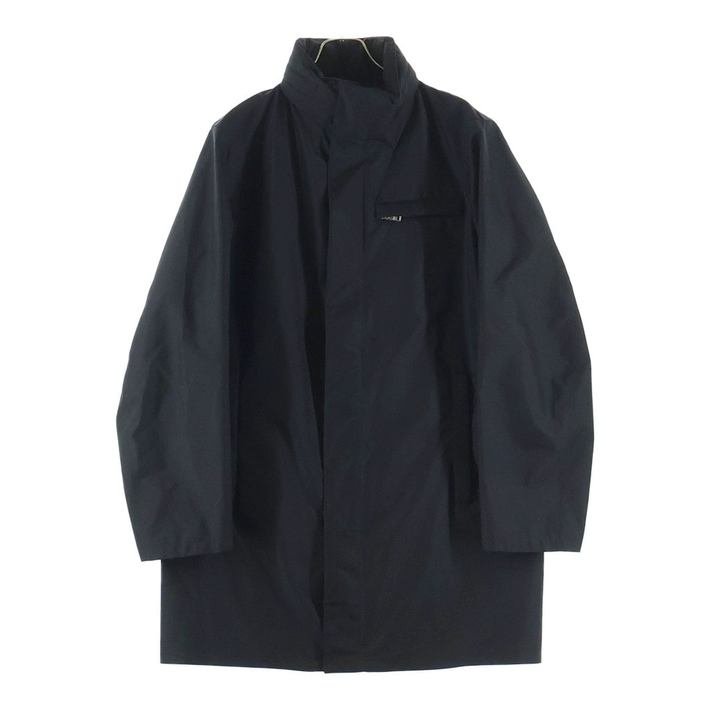 PRADA(プラダ) 21AW テクニカル ナイロン ジップアップ コート ブラック SGB042