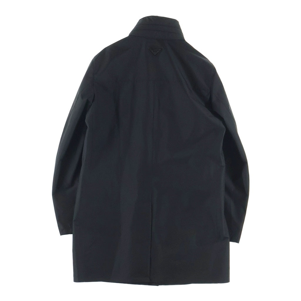 PRADA(プラダ) 21AW テクニカル ナイロン ジップアップ コート ブラック SGB042