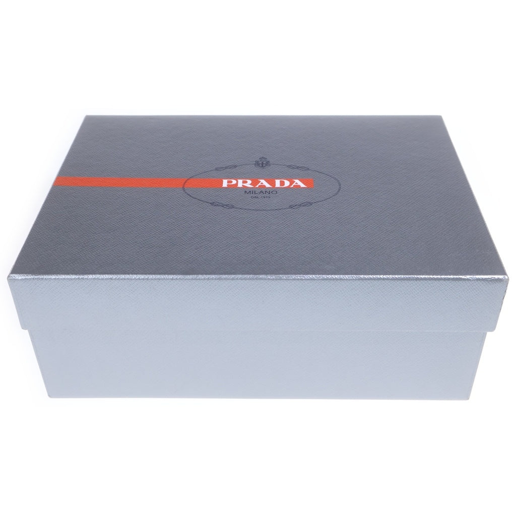PRADA(プラダ) 19AW ブラッシュドレザー ローカットスニーカー ブラック