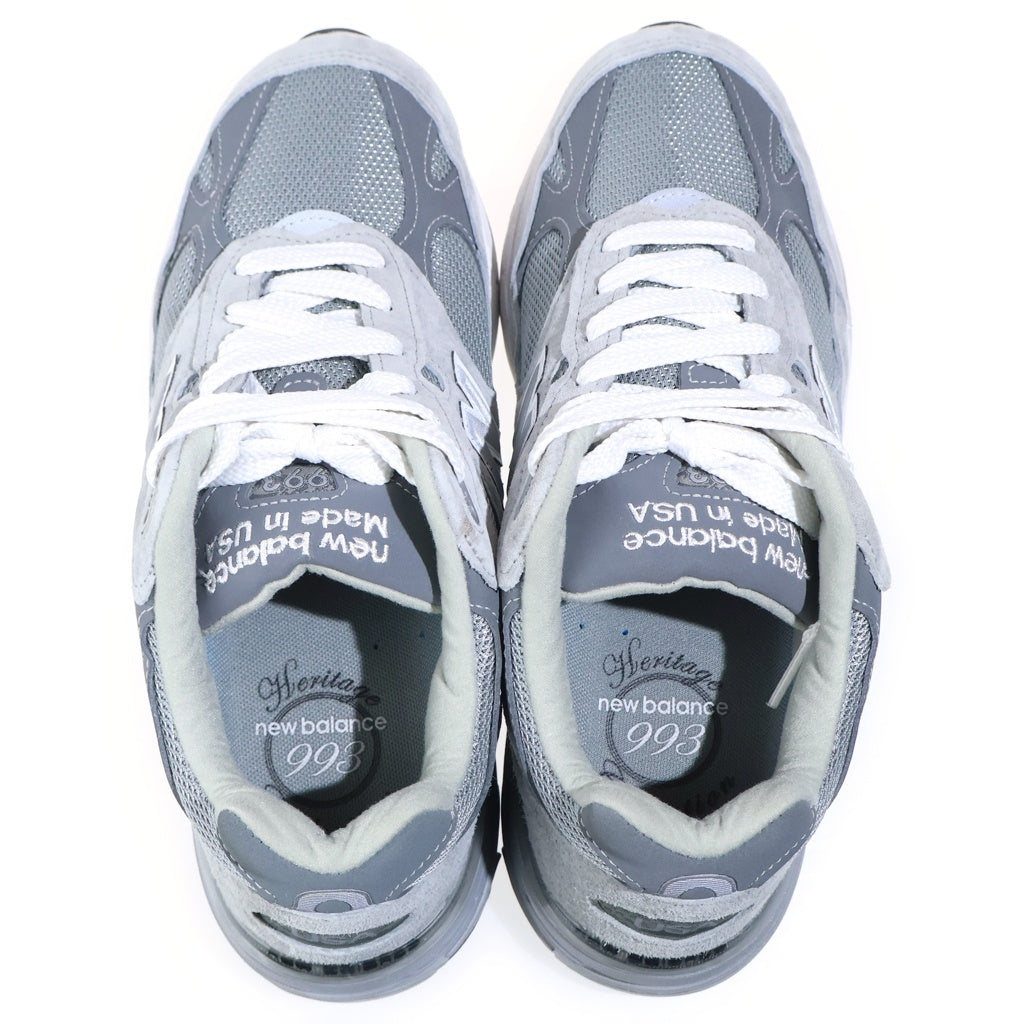 New Balance(ニューバランス) MR993GL スエード ローカットスニーカー グレー US9/27cm
