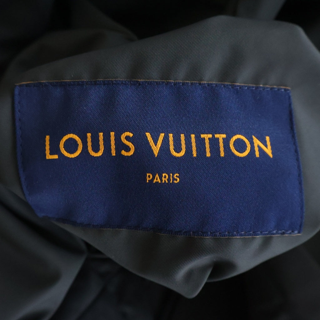 LOUIS VUITTON(ルイヴィトン) 23SS ジップアップ リバーシブル モノグラム ジャケット ブラック RM221Q DD4 HLB46W