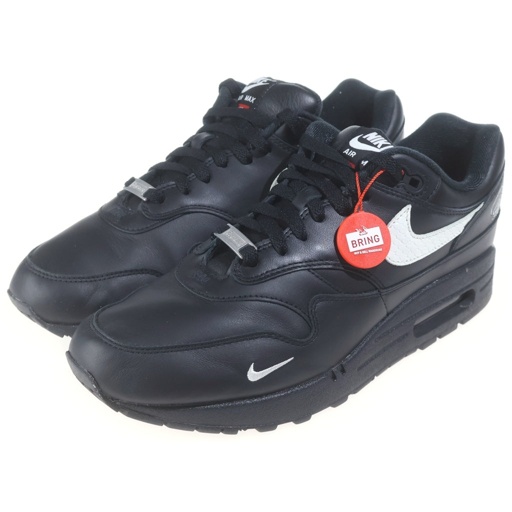NIKE(ナイキ) ×SUPREME AIR MAX 1 87 SP HF8813-001 シュプリーム エアマックス 1 ローカットスニーカー ブラック US10/28cm