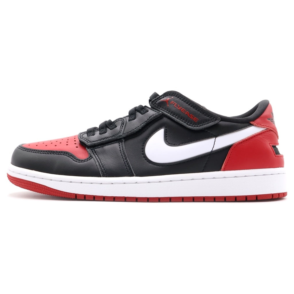 NIKE(ナイキ) AIR JORDAN 1 Low Flyease エアジョーダン ローカットスニーカー ブラック/レッド US9.5/27.5cm DM1206-066