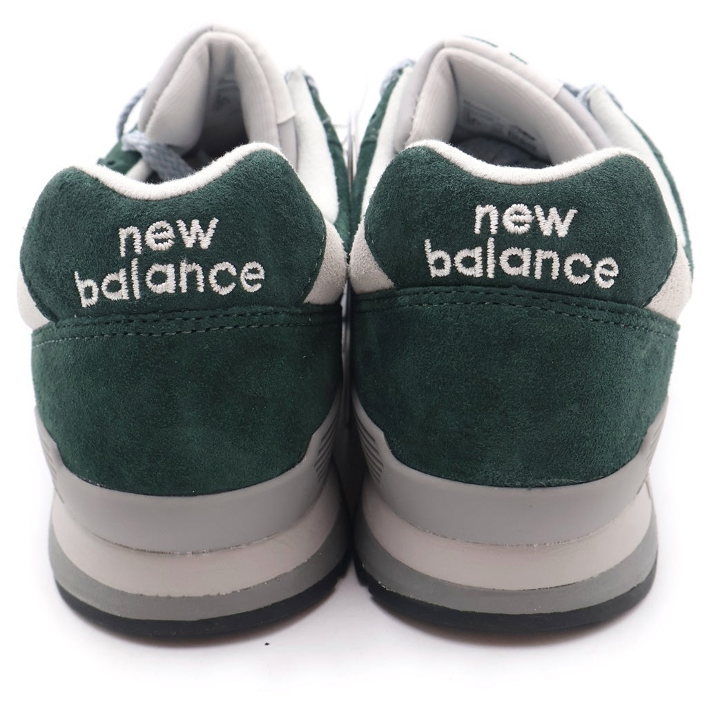 New Balance(ニューバランス) CM996WT2 スウェードレザー ローカットスニーカー グリーン US9/27cm