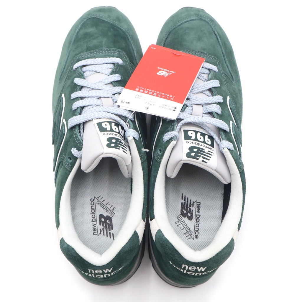 New Balance(ニューバランス) CM996WT2 スウェードレザー ローカットスニーカー グリーン US9/27cm